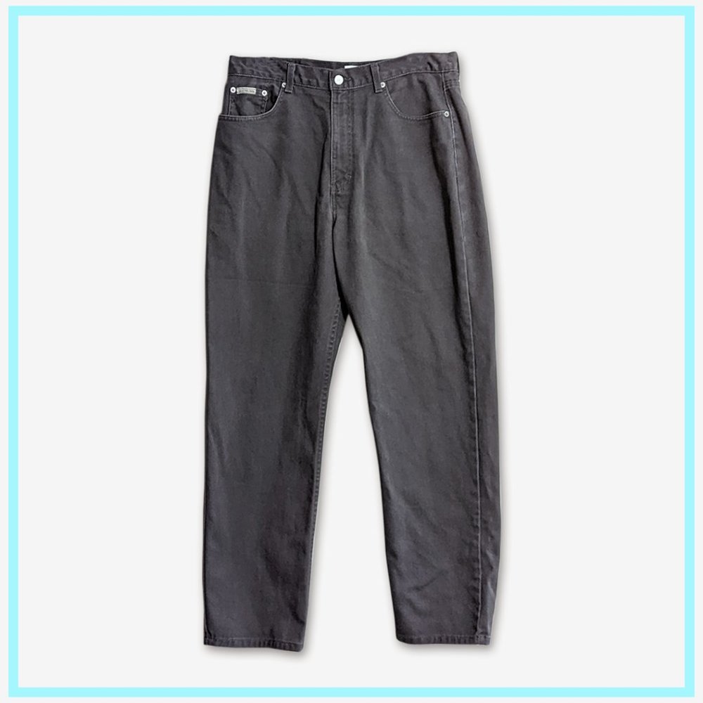 Dark Grey Black Calvin Klein Jeans Women's Size 36 - Large/XL
